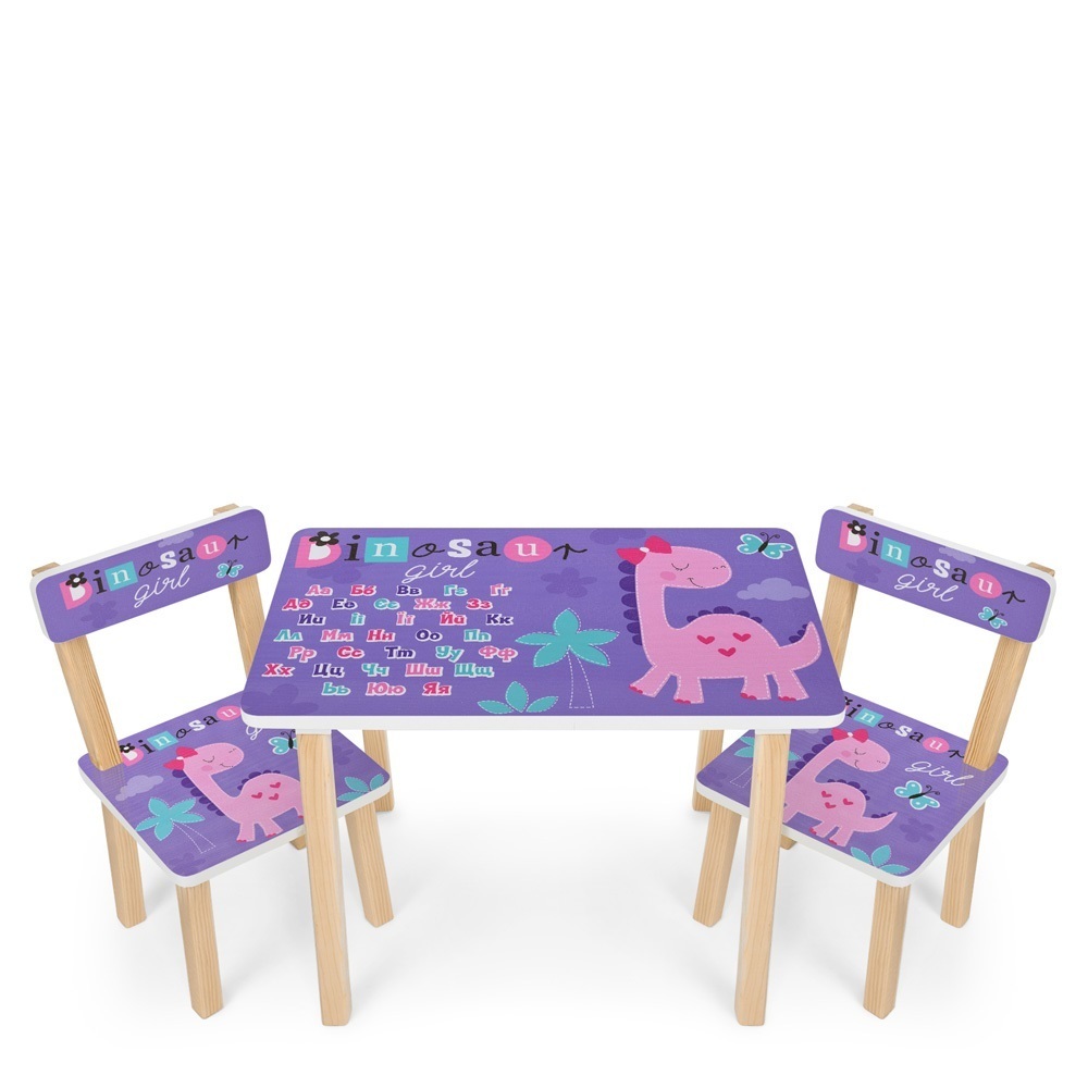 

Столик с 2-мя стульчиками Bambi Dino 501-104(UA) Purple (501-104(UA))