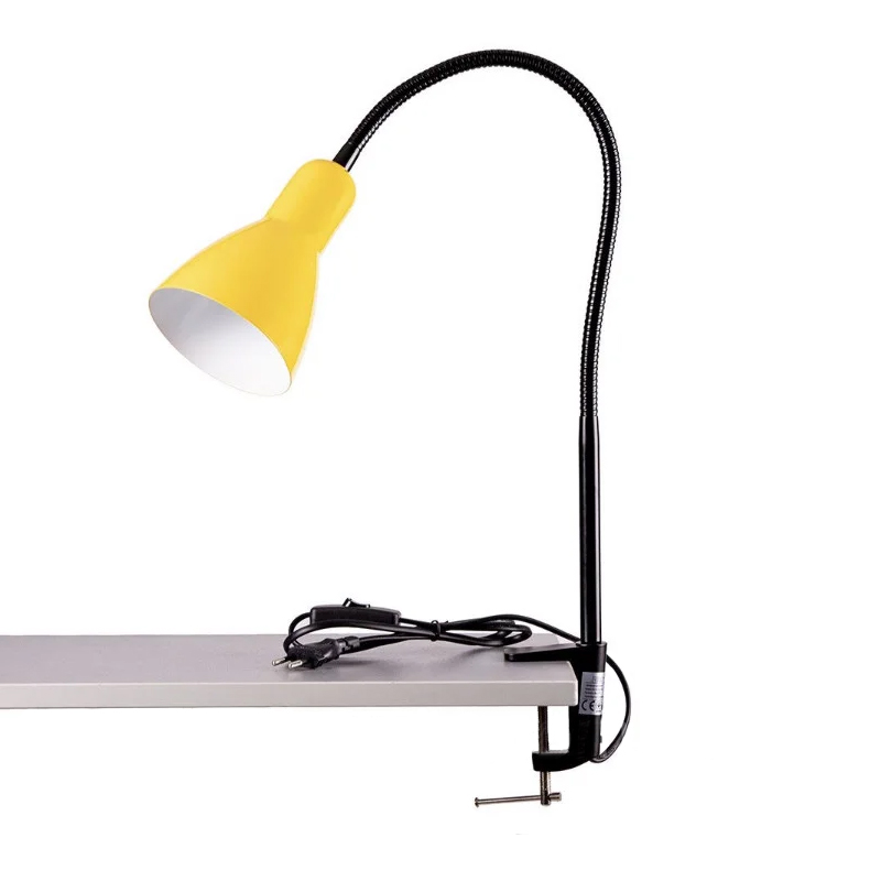 

Настільна лампа на струбцині Light House TY-16032 YL D110*L680 жовта