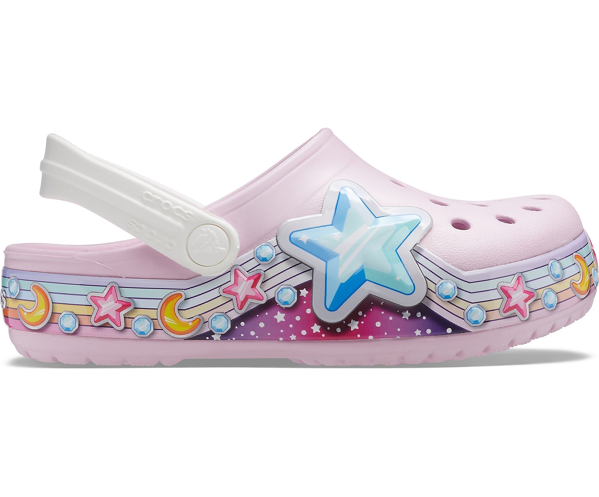 

Крокси Crocs Kids Crocs Fun Lab Star Band Clog C13-30-31-19-19.5 см Ballerina Pink 207075