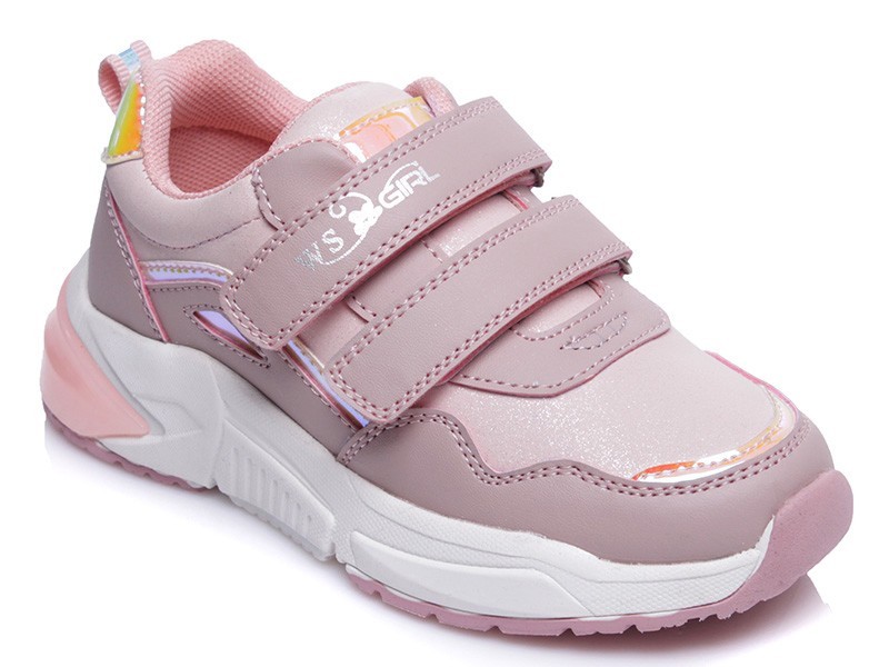 

Кроссовки для девочки Weestep 991653801R P розовые р. 30-19,5 см