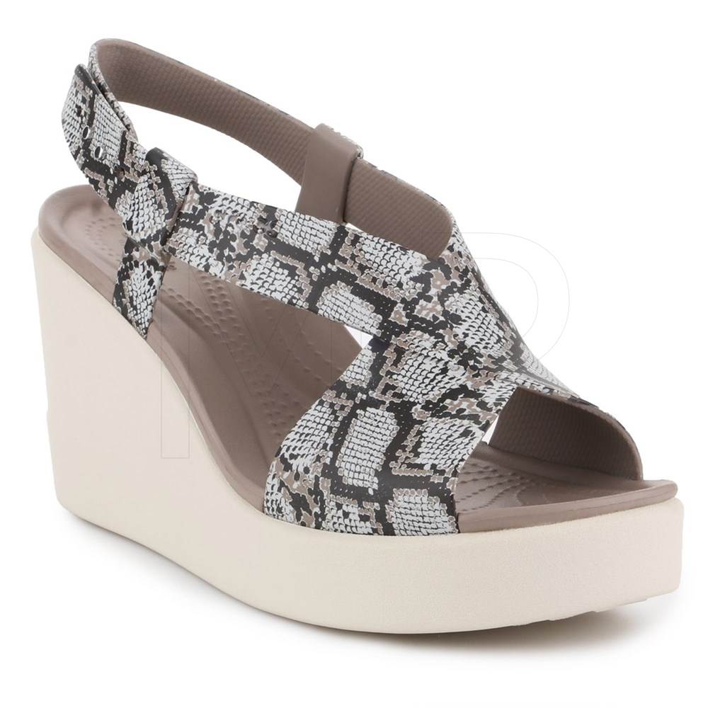 

Босоножки Crocs Brooklyn Mid Wedge 206222-93T W7 37-38 23.8 см