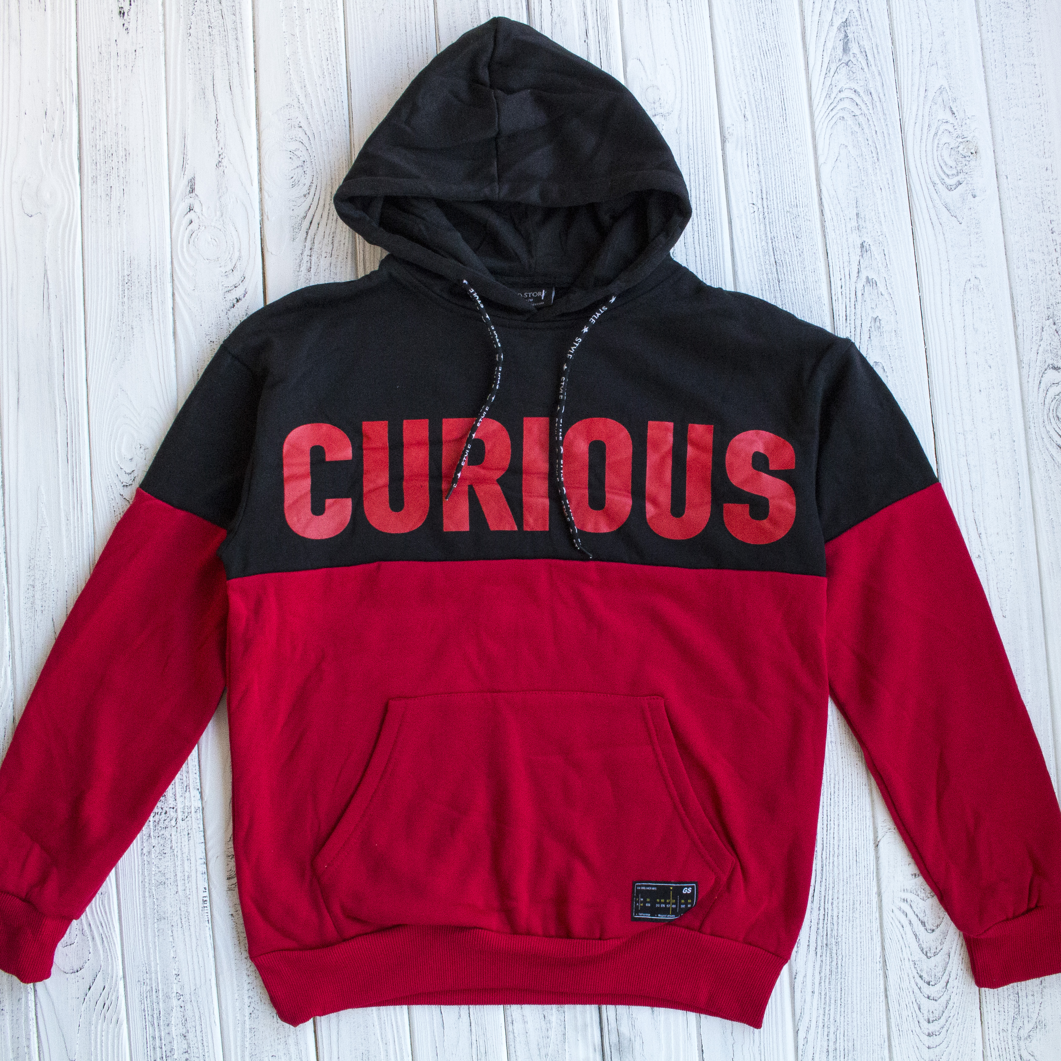 

Толстовка CURIOUS Black Red (L)
