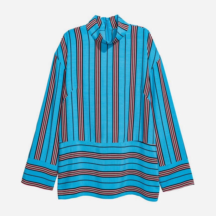 

Блузка H&M 060614545  Голубая, Блузка H&M 060614545 36 Голубая