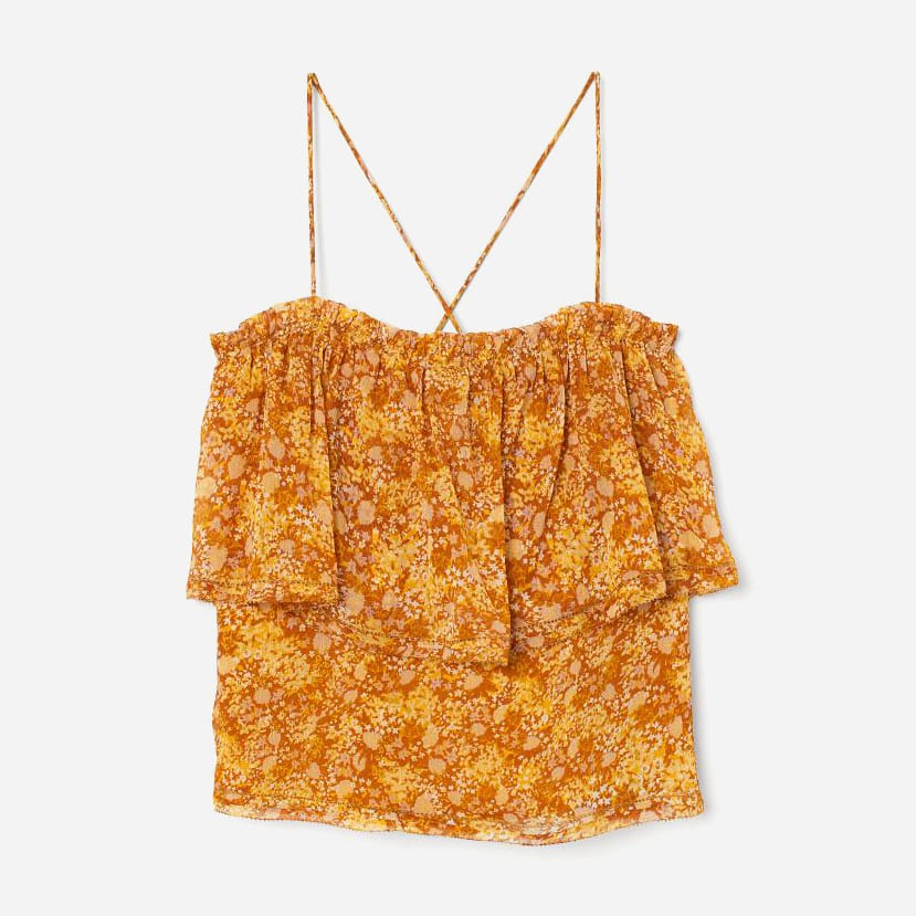 

Топ H&M 060755851  Горчичный, Топ H&M 060755851 34 Горчичный