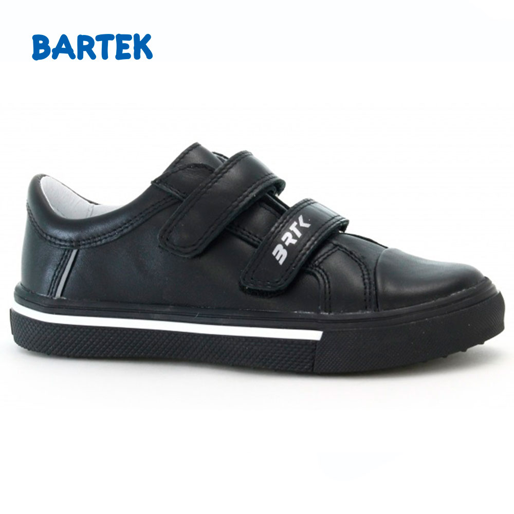 

Кеды кожаные Bartek W-48035/SZ/N2 34 Черный