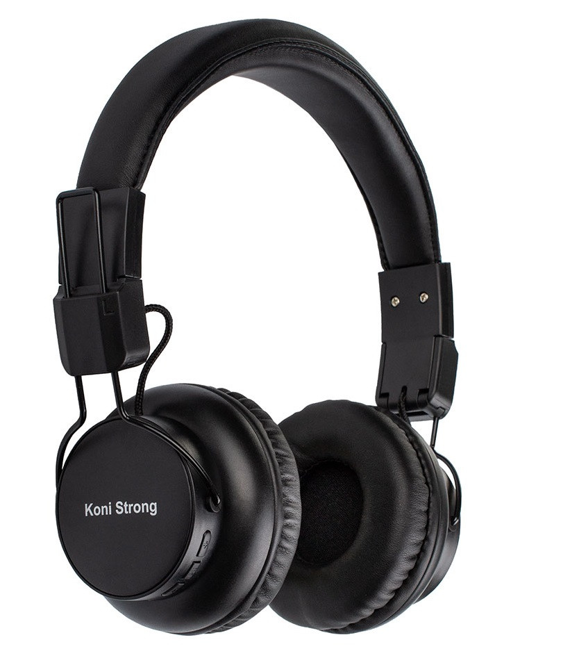 

Наушники беспроводные Bluetooth KONI Strong KS-F93, черные. 45615