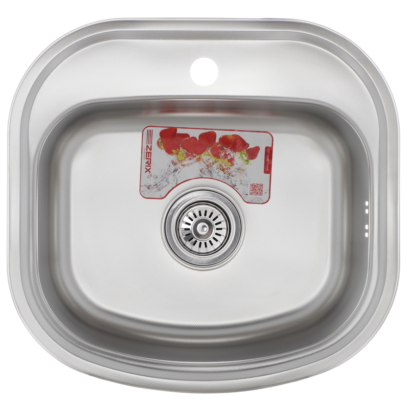 

Мойка кухонная ZERIX Z4947-08-180D (decor) (ZM0560)