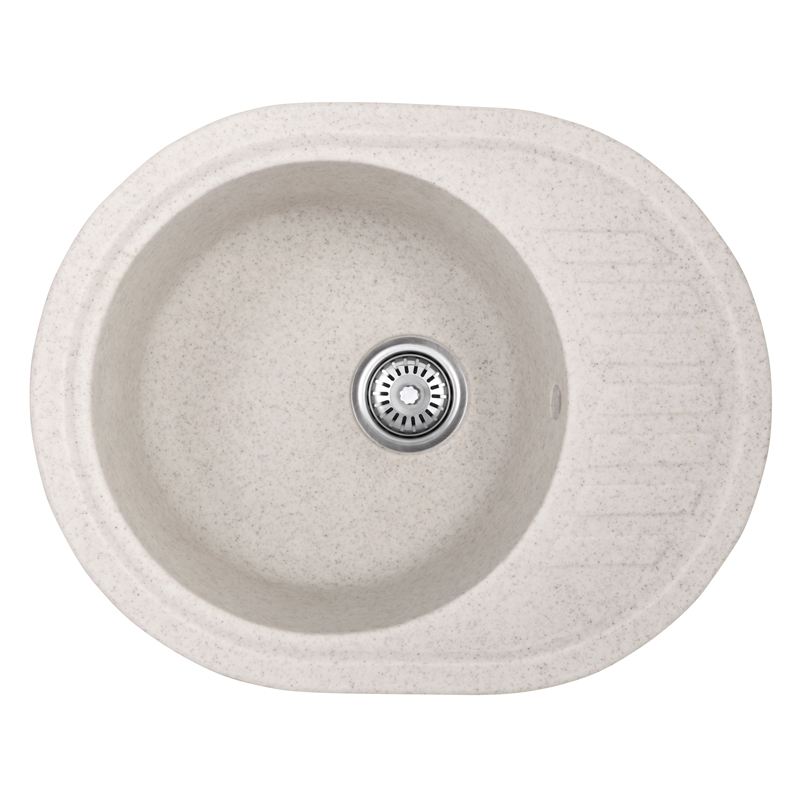 

Мойка кухонная HAIBA HB8311-G322 BEIGE 570x450x180 (HB0982)