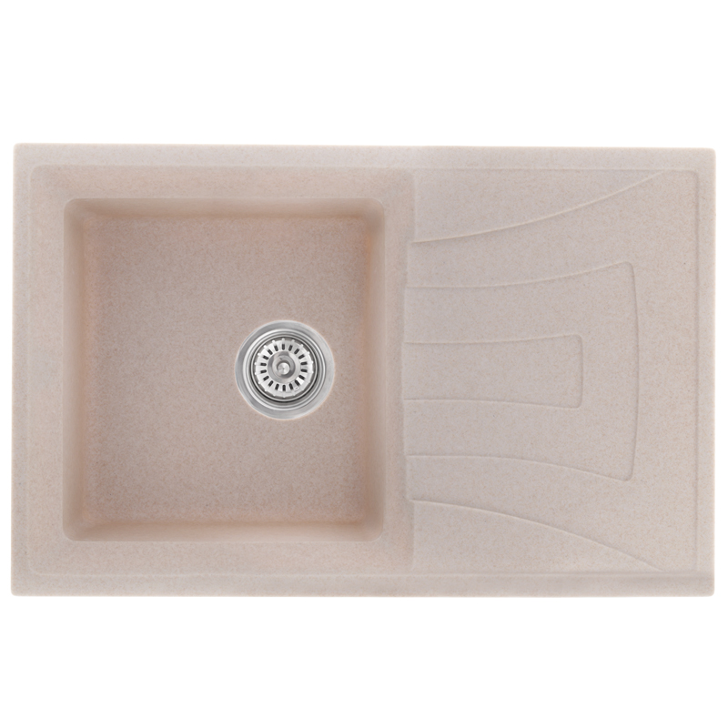 

Мойка кухонная HAIBA HB8104-G319 SAND 780x500x200 (HB0989)