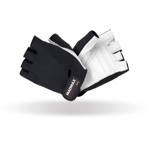 

Перчатки для фитнеса Mad Max Basic Workout Gloves MFG-250 Белые размер L