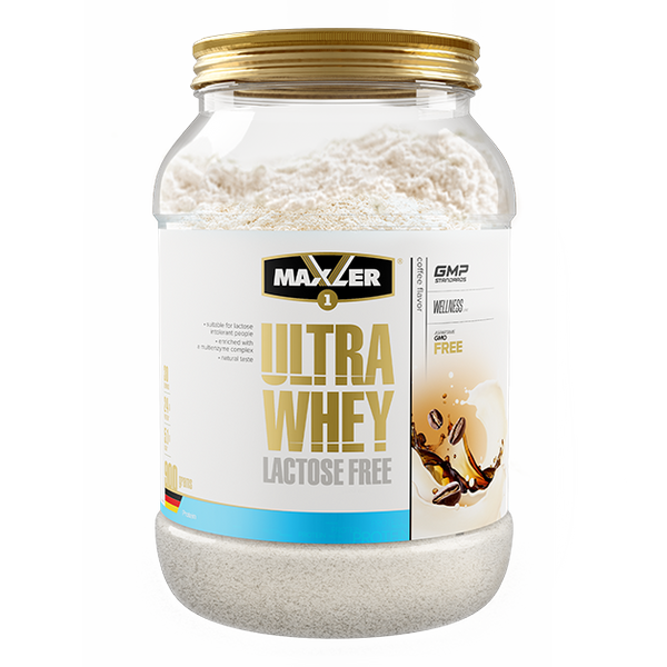 

Сывороточный протеин концентрат Maxler Ultra Whey Lactose Free 900 грамм Кофе