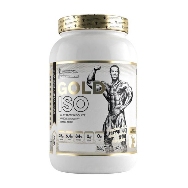 

Сывороточный протеин изолят Kevin Levrone Gold ISO 980 грамм Клубника