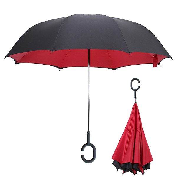 

Зонт двухсторонний обратный smart umbrella RSD 4853 Красный (484 V)