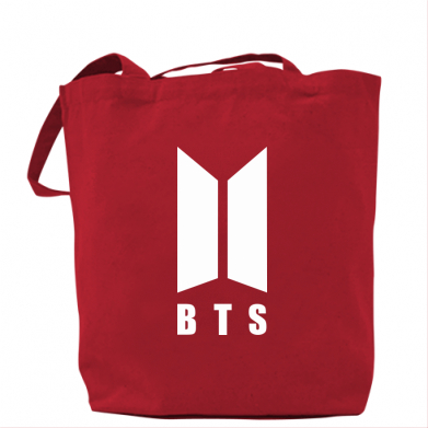 

Сумка BTS logotype Красный