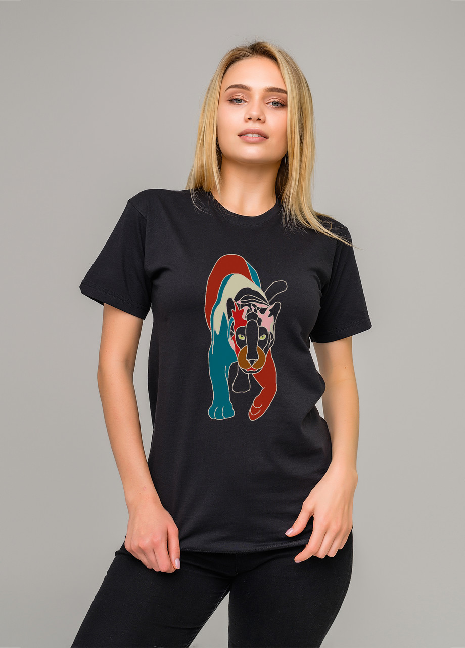 

Футболка чёрная LOYS Puma, Футболка чёрная LOYS Puma S