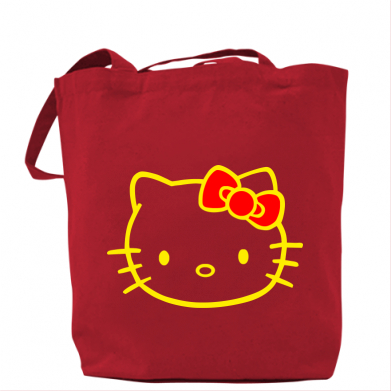 

Сумка Hello Kitty logo Красный