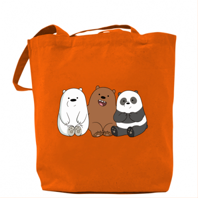 

Сумка We are ordinary bears Оранжевый