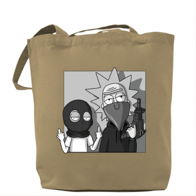 

Сумка Rick and Morty Bandits Капучино