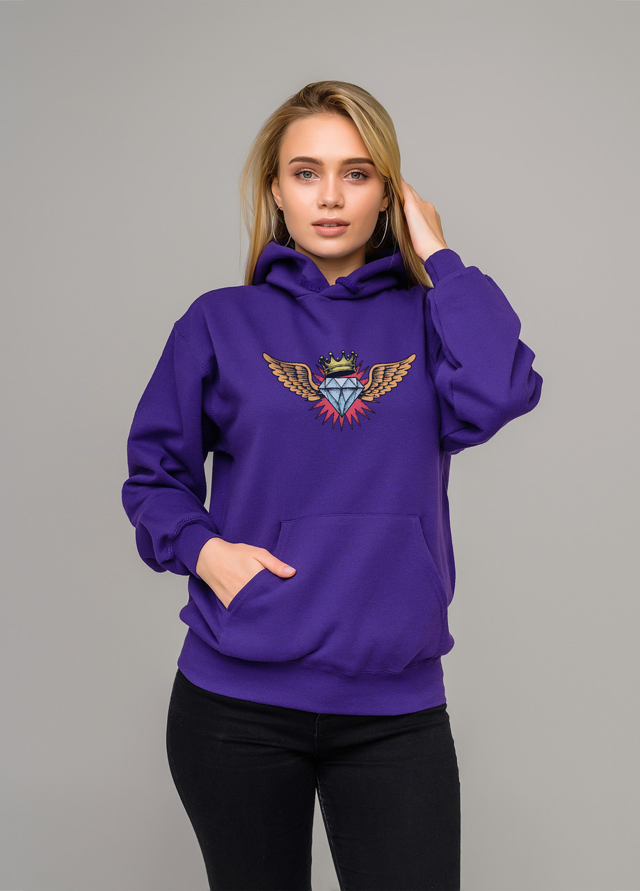 

Толстовка фиолетовая LOYS brilliant, Толстовка фиолетовая LOYS brilliant S
