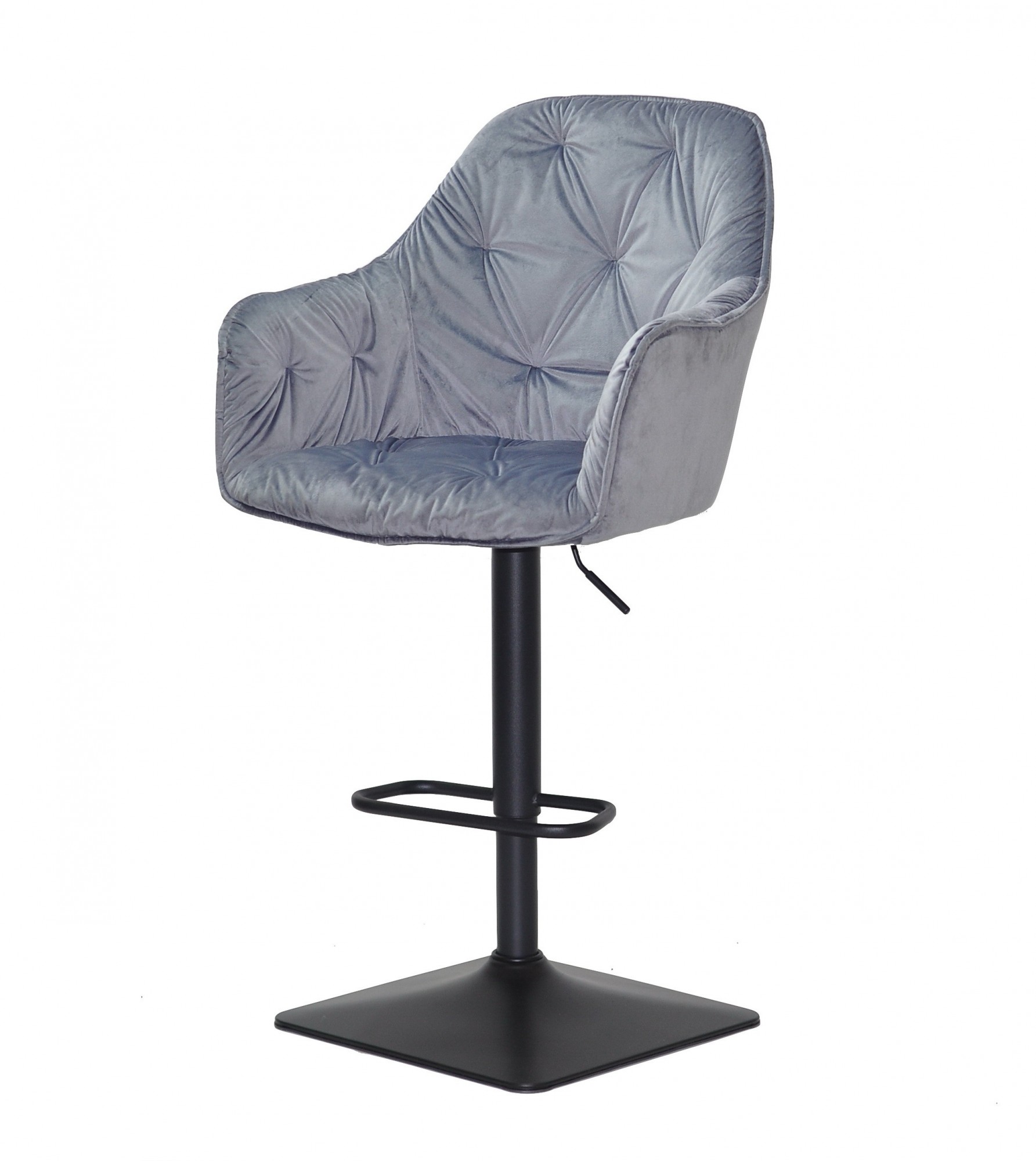 

Кресло барное на чёрной ножке Onder Mebli MARIO СТАЛЬНОЙ Y-1024 BAR 4-BK - BASE