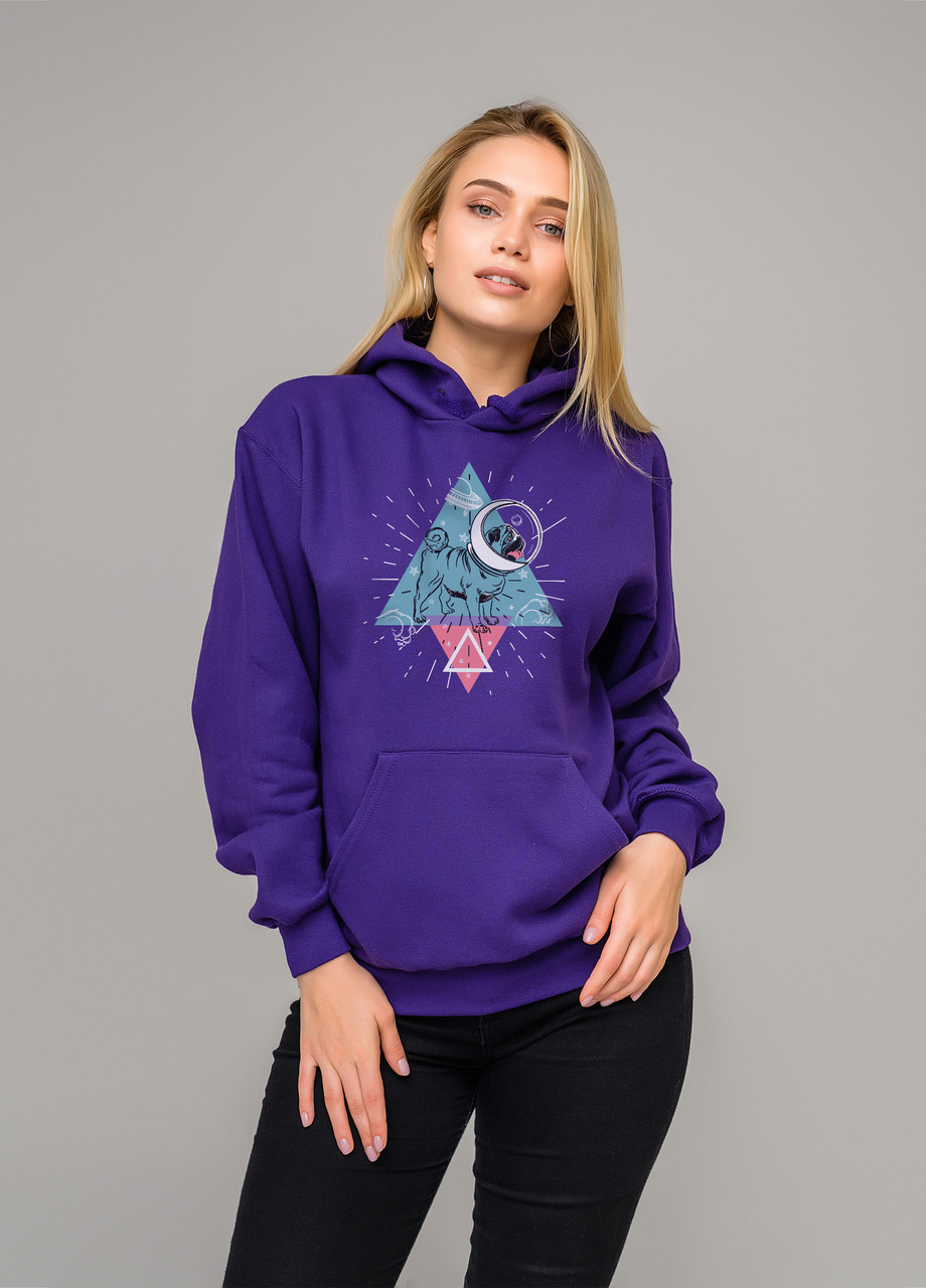 

Толстовка фиолетовая LOYS cosmo dog, Толстовка фиолетовая LOYS cosmo dog S