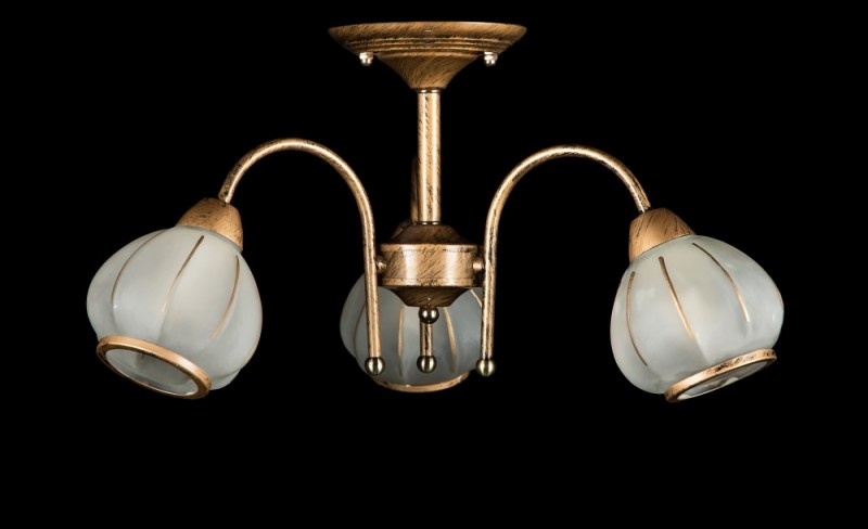 

Люстра с плафонами Ray L57497/3 (GB) (AN001398)