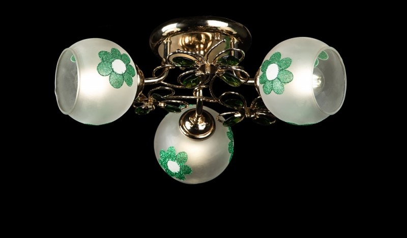 

Люстра с плафонами Ray L60023/3 (FGD+CR) (AN001396)