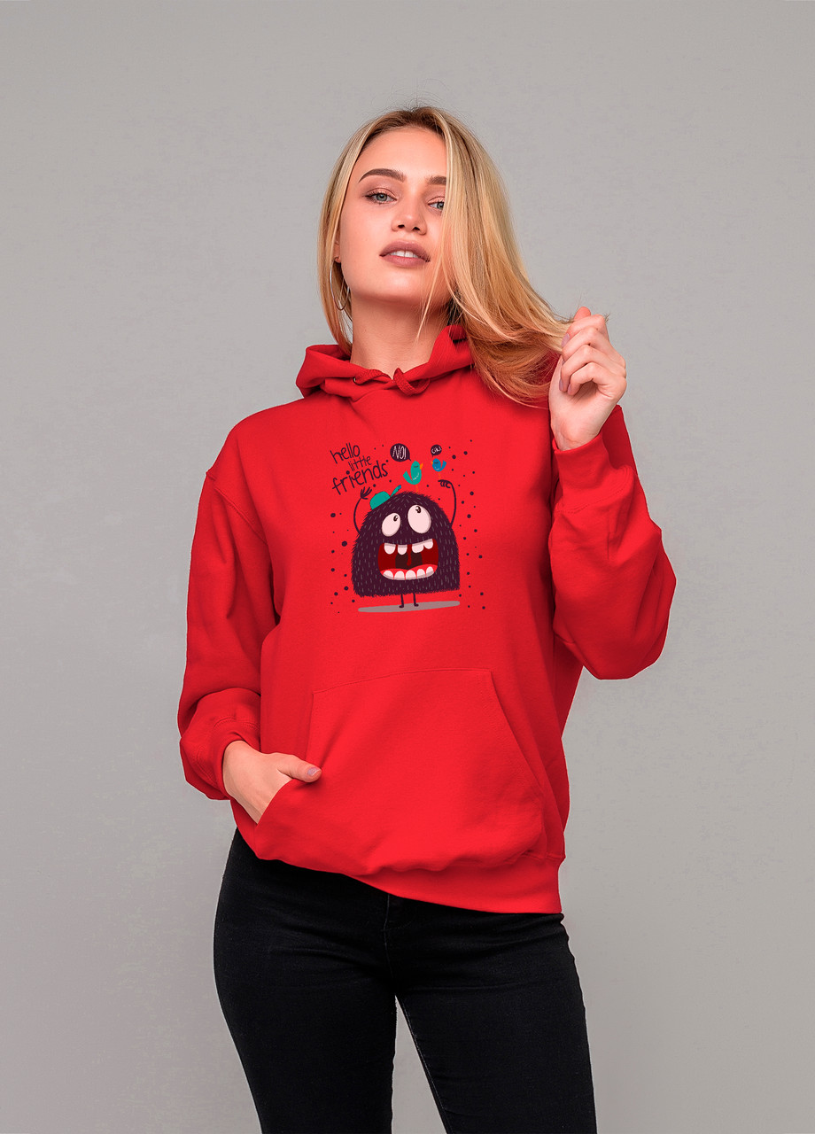 

Толстовка красная LOYS Hallo, Толстовка красная LOYS Hallo S