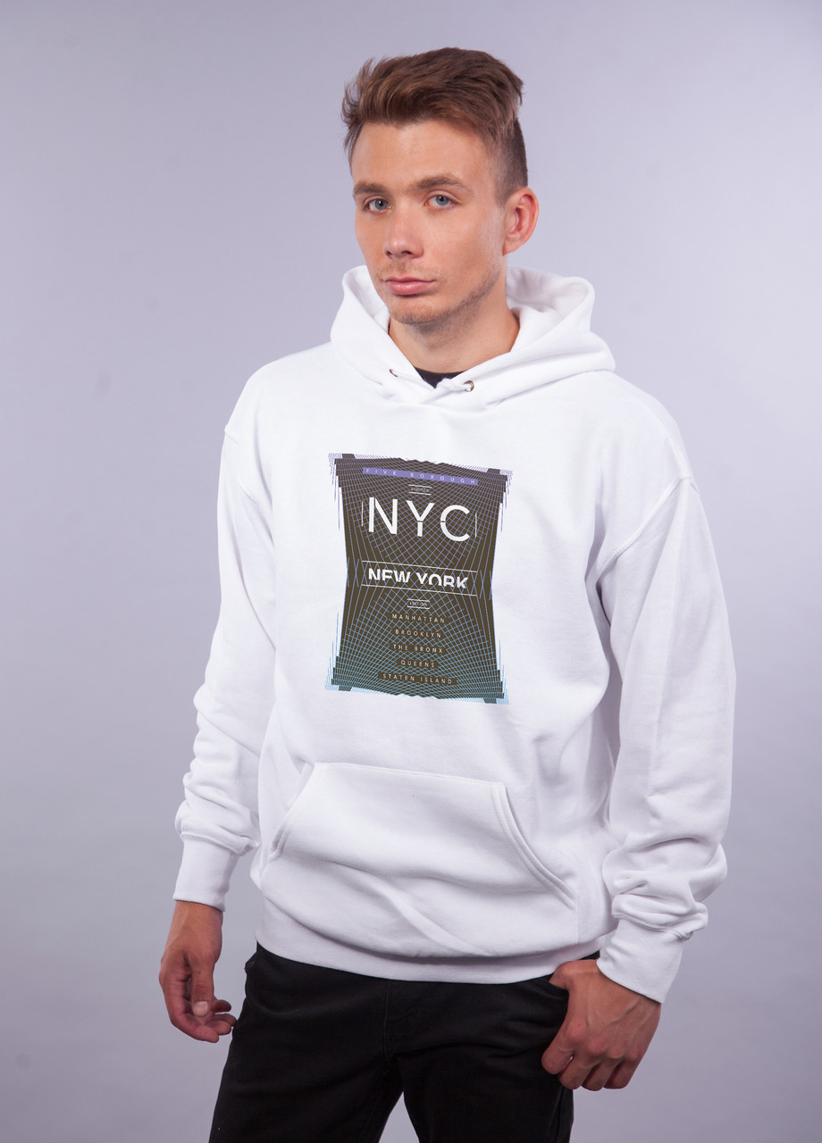 

Толстовка белая LOYS NYC Limited, Толстовка белая LOYS NYC Limited S