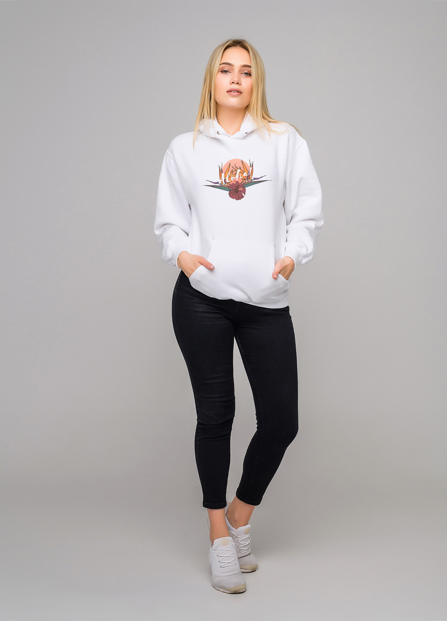 

Толстовка белая LOYS Aloha, Толстовка белая LOYS Aloha S