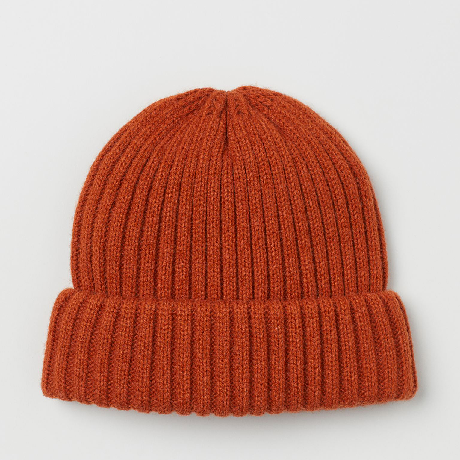 

Шапка H&M 707-7427422 56-62 см Терракотовая