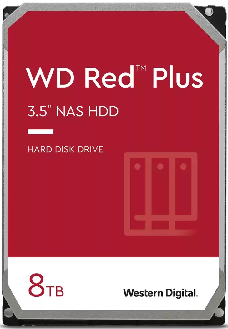 

Жесткий диск WD 3.5" SATA 3.0 8TB 7200 256MB Red Plus NAS (JN63WD80EFBX)
