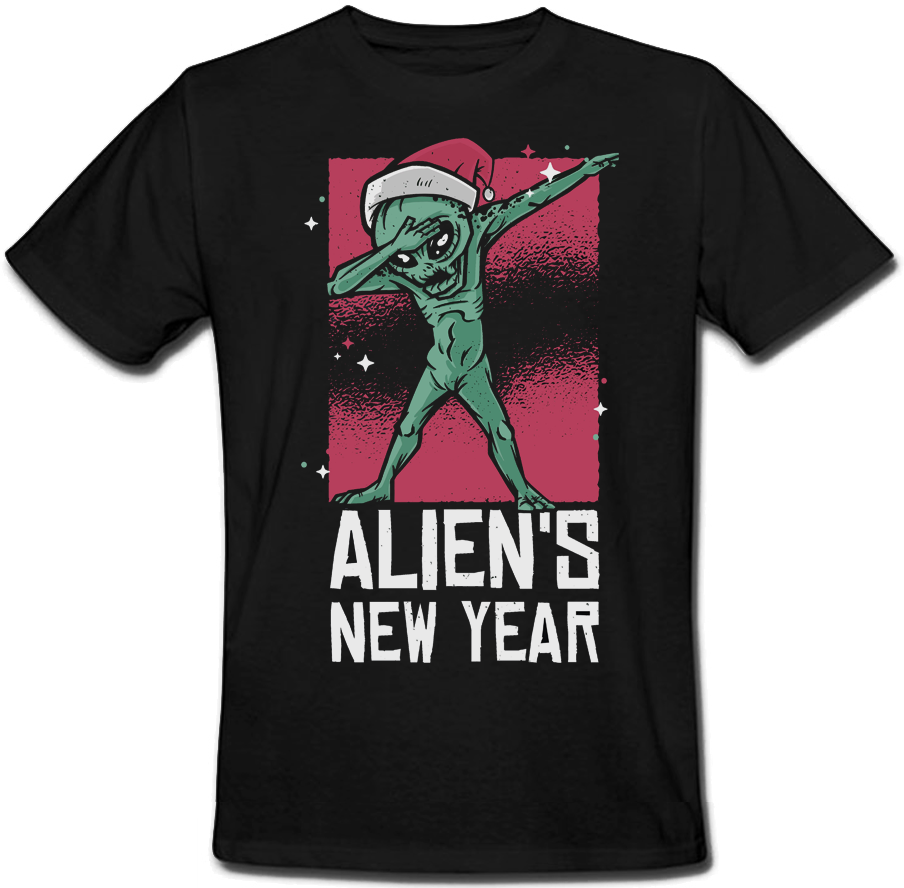 

Футболка Fat Cat Dabbing Alien New Year (чёрная)  41559, Футболка Fat Cat Dabbing Alien New Year (чёрная) M 41559