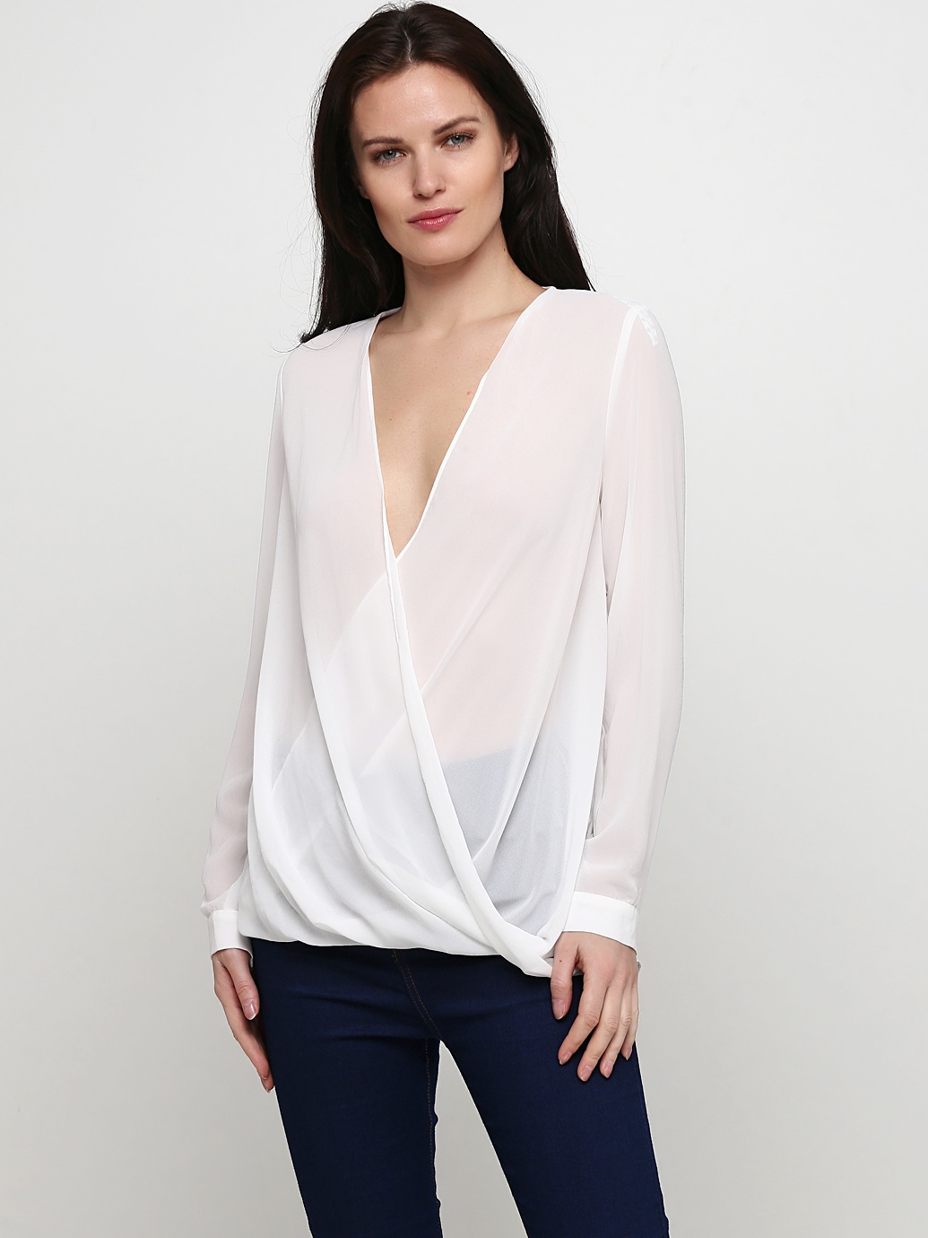 

Блузка Missguided TW41390401b13 40 Белая