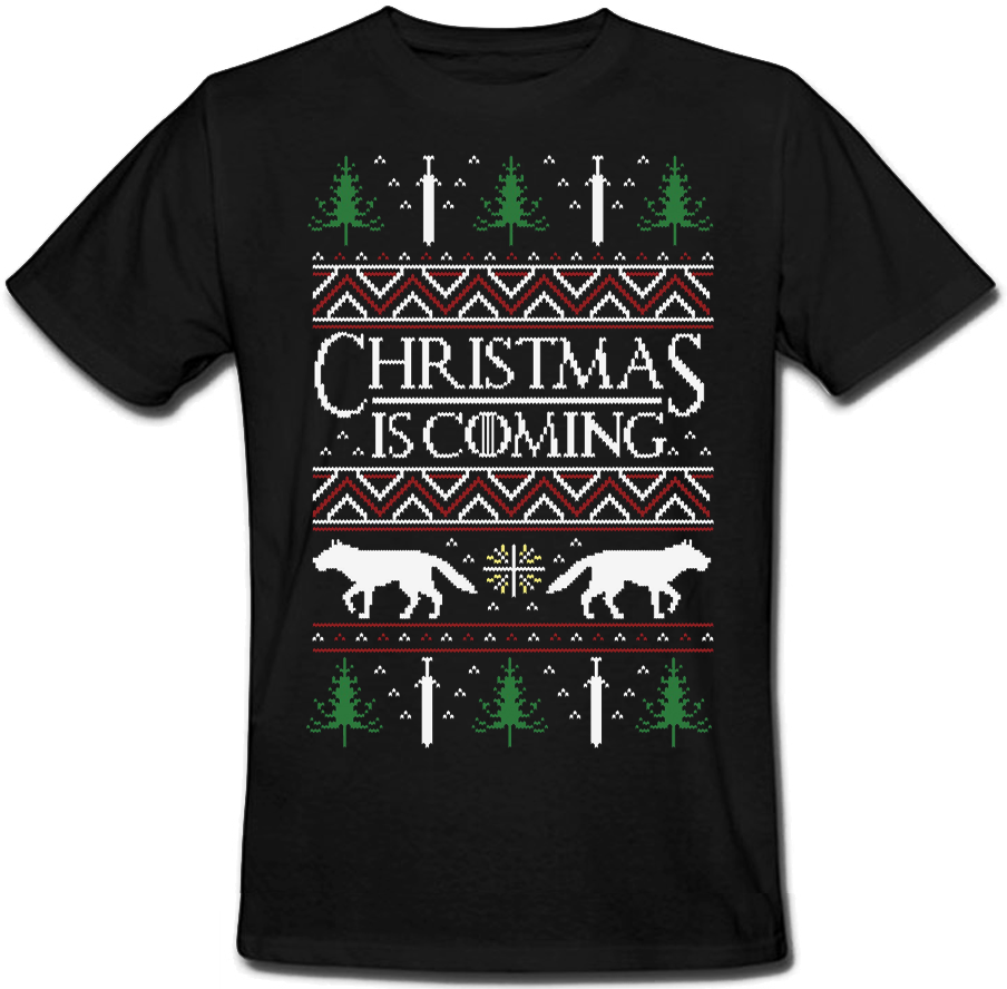 

Футболка Fat Cat Game Of Thrones - Christmas Is Coming (чёрная)  43592, Футболка Fat Cat Game Of Thrones - Christmas Is Coming (чёрная) M 43592