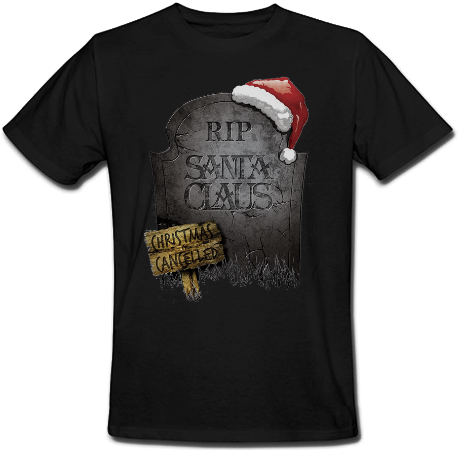 

Футболка Fat Cat RIP Santa Claus Christmas Cancelled (чёрная)  43640, Футболка Fat Cat RIP Santa Claus Christmas Cancelled (чёрная) XL 43640