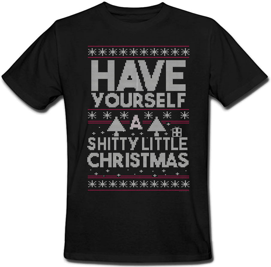

Футболка Fat Cat Have Yourself A Shitty Little Christmas (чёрная) XXL 43748