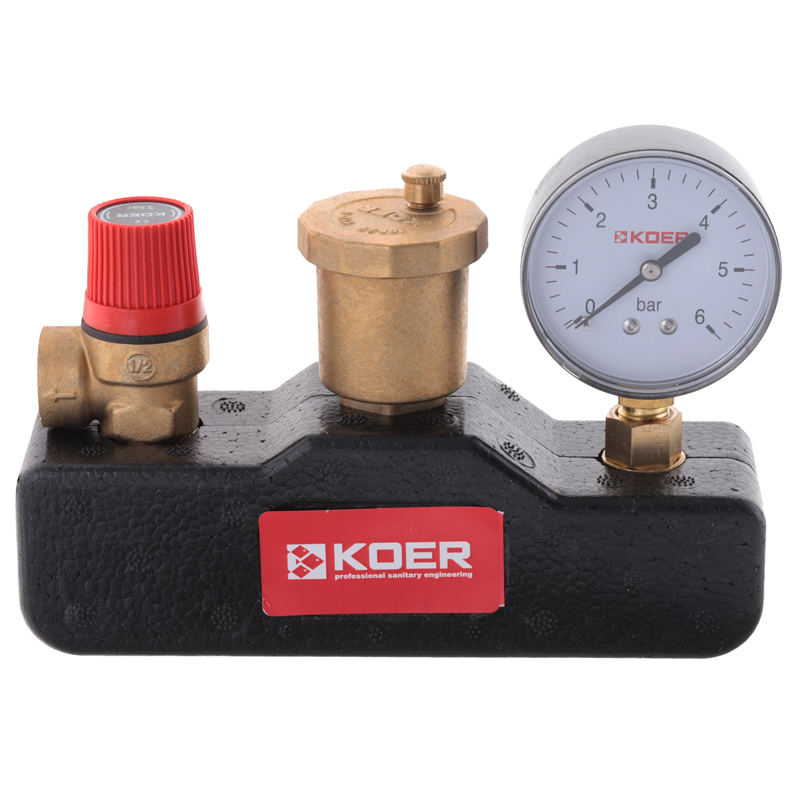 

Группа безопасности 1" (в термоизоляционном кожухе) KOER KR.105PT (KR2753)