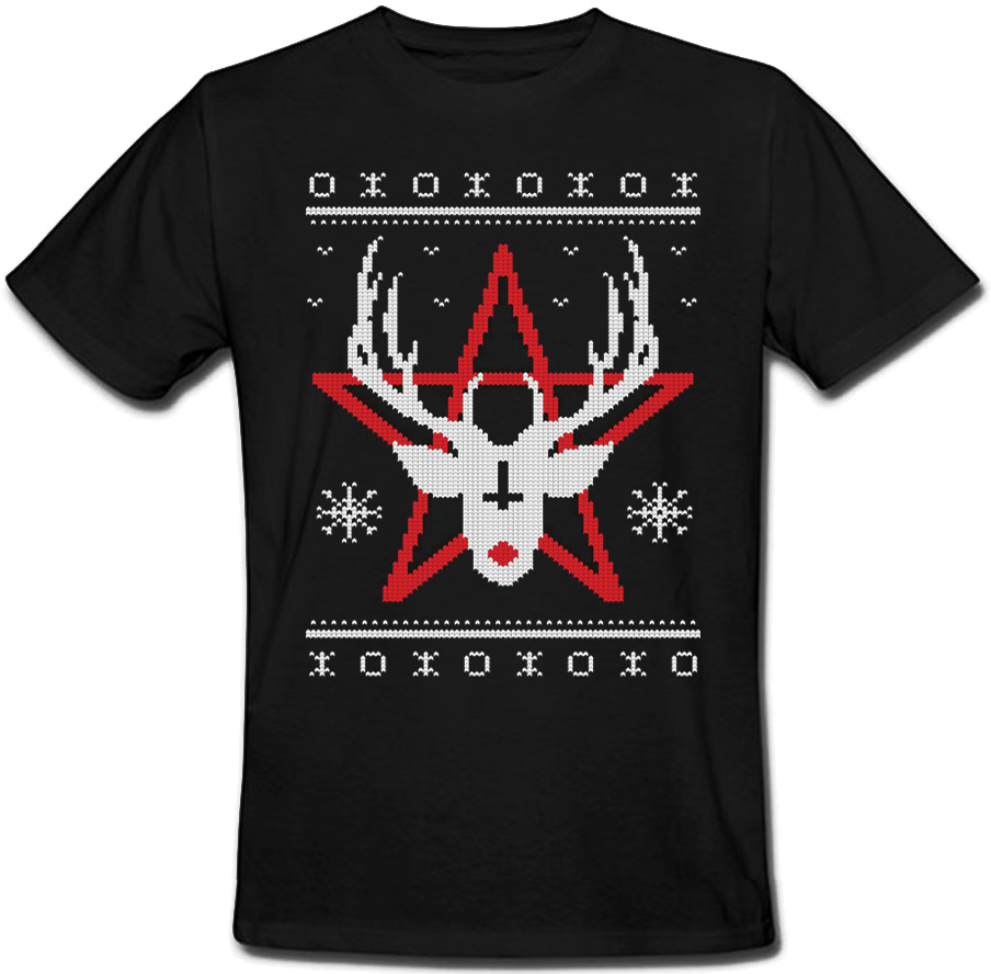 

Футболка Fat Cat Satan's Reindeer (чёрная)  44036, Футболка Fat Cat Satan's Reindeer (чёрная) XL 44036