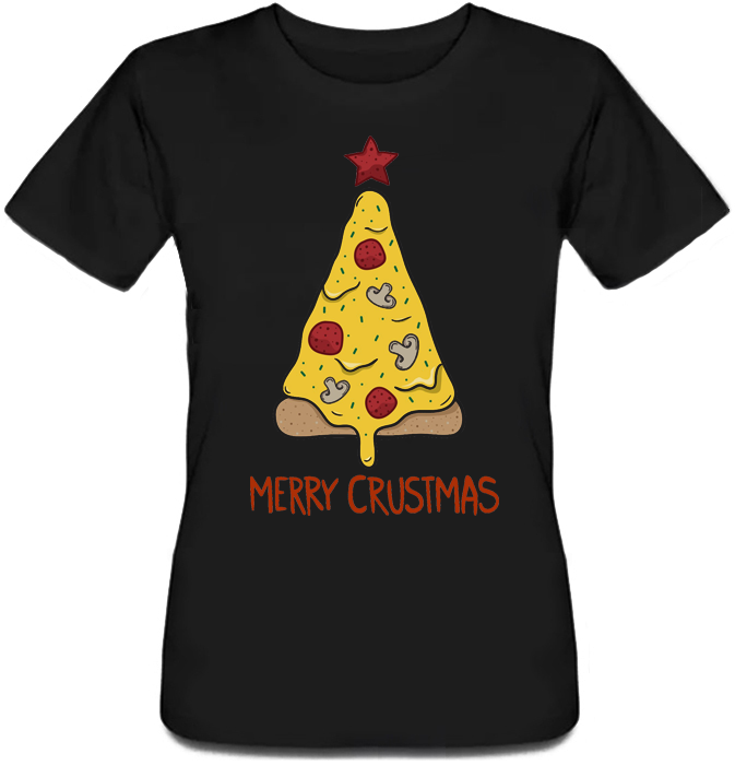 

Женская футболка Fat Cat Merry Crustmas (чёрная)  42941, Женская футболка Fat Cat Merry Crustmas (чёрная) XS 42941