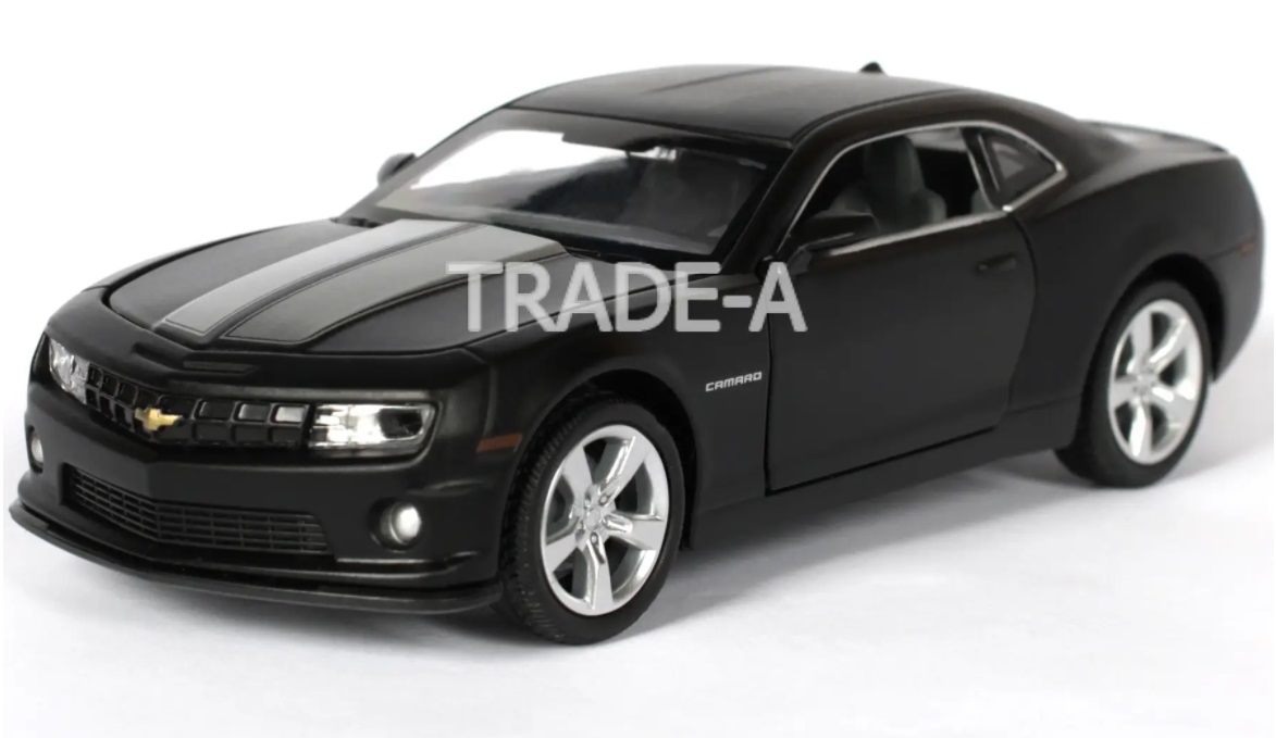 

Машинка Автопром 68335 Chevrolet Camaro SS 2013 1:32 матовый черный