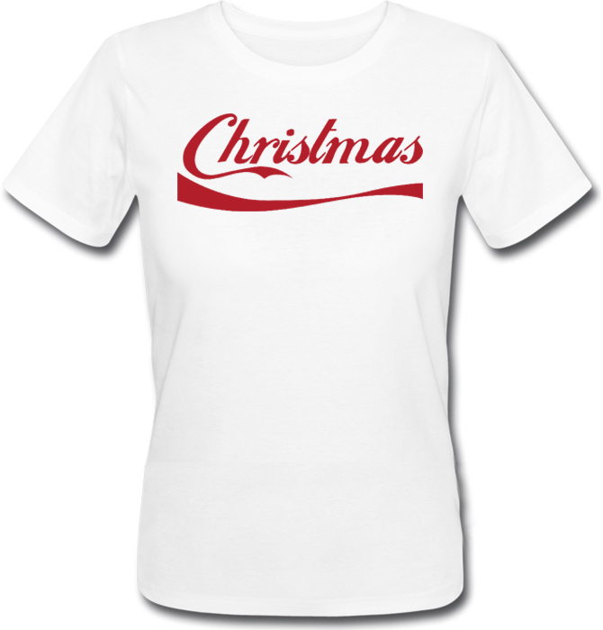 

Женская футболка Fat Cat Christmas (Coca-Cola Font) (белая)  41959, Женская футболка Fat Cat Christmas (Coca-Cola Font) (белая) S 41959