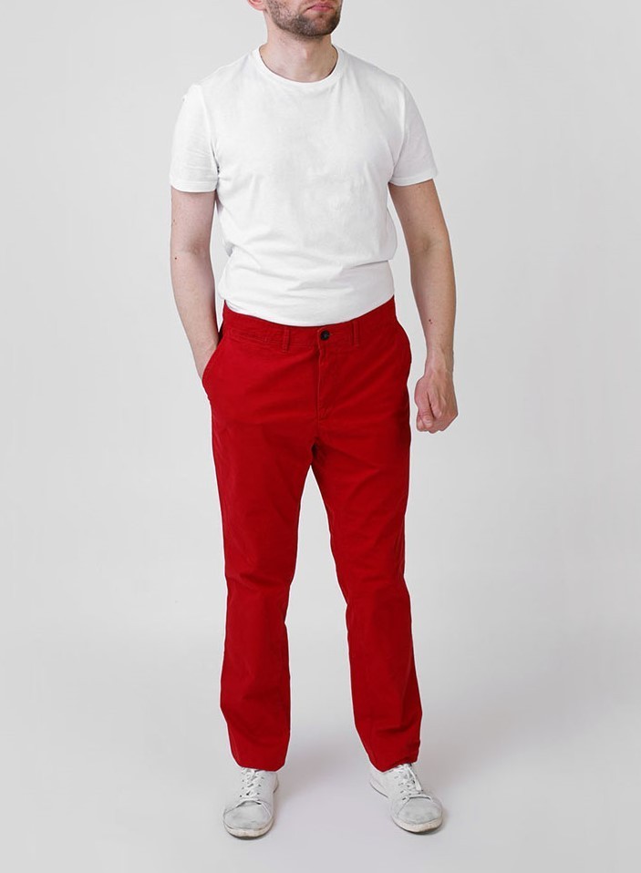 

Мужские брюки поло Pierre Cardin PC-13-024 красный 40/32