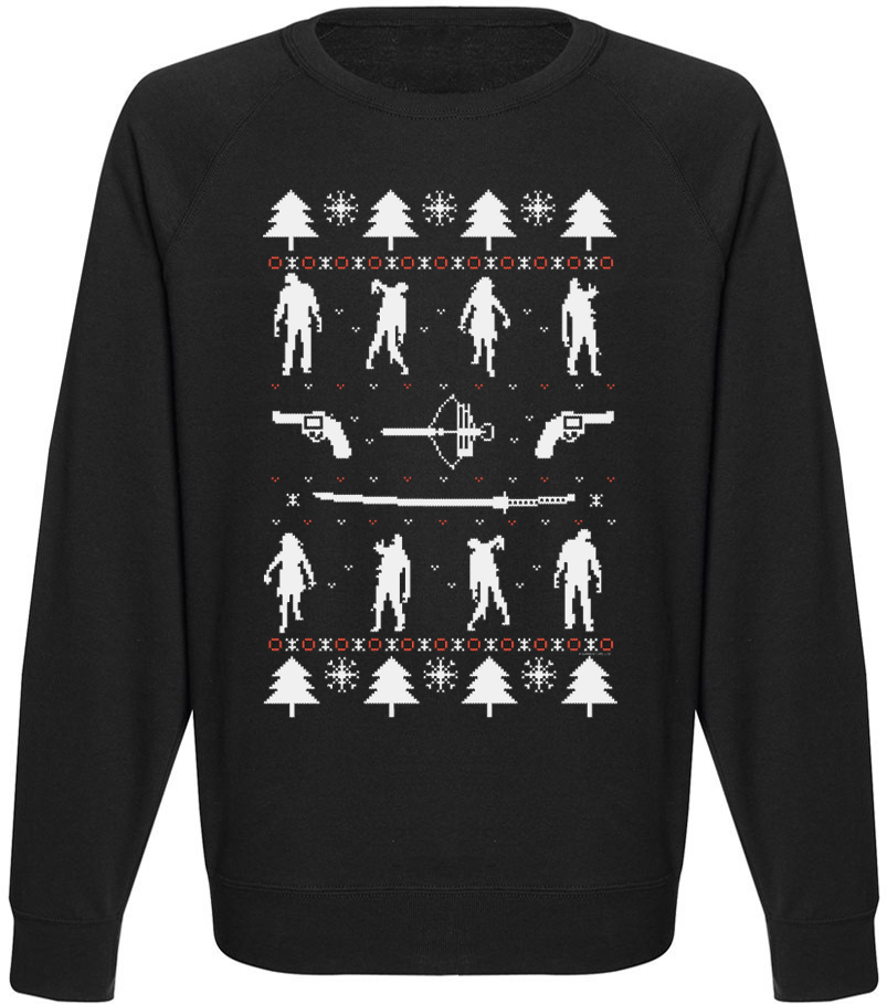 

Мужской свитшот Fat Cat Zombie Christmas (чёрный)  40433, Мужской свитшот Fat Cat Zombie Christmas (чёрный) M 40433