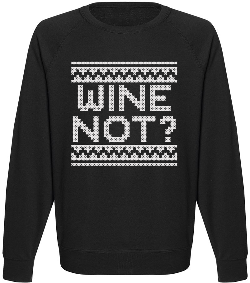 

Мужской свитшот Fat Cat Wine Not (чёрный)  39942, Мужской свитшот Fat Cat Wine Not (чёрный) S 39942