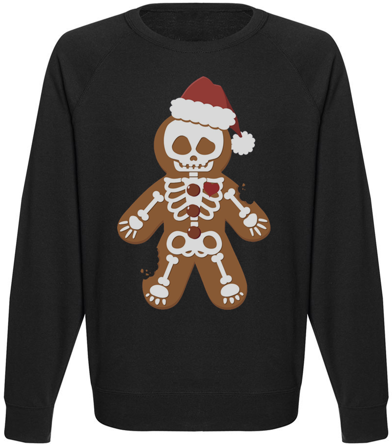 

Мужской свитшот Fat Cat Cookie Skeleton (чёрный) XXL 41218