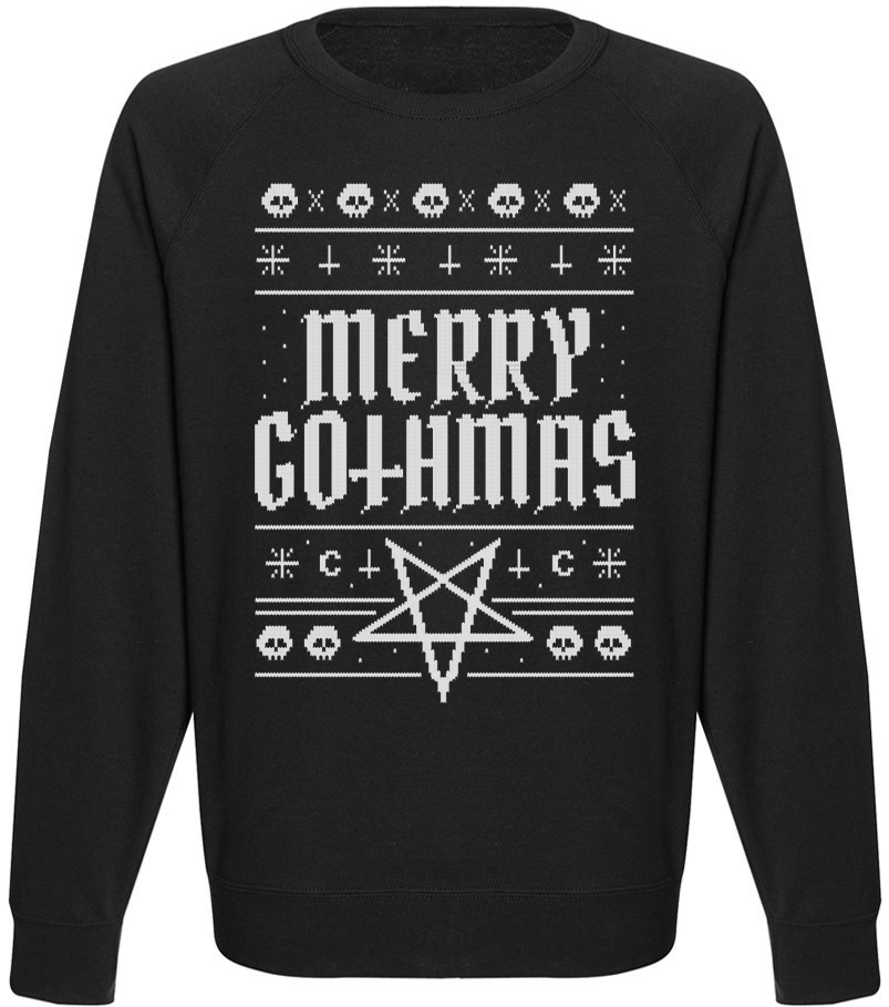 

Мужской свитшот Fat Cat Merry Gothmas (чёрный) XXL 40319