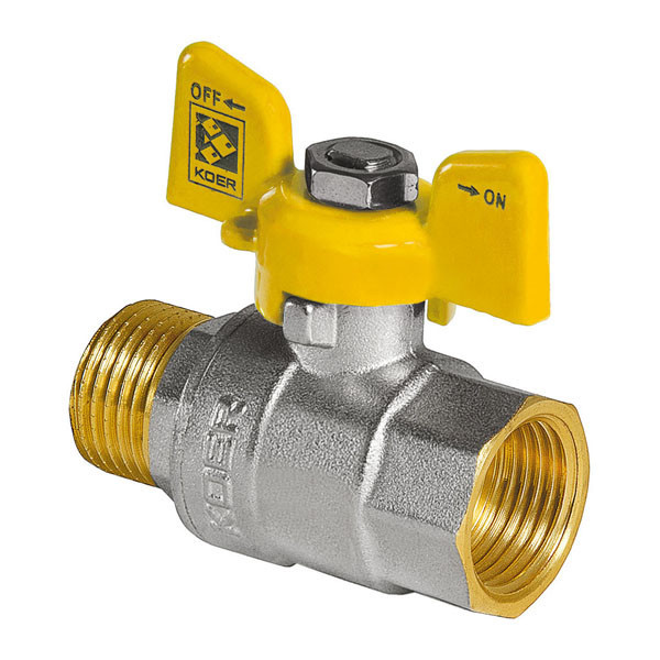 

Кран шаровый KOER 1" ГШБ ГАЗ (KR.218.G) (KR0096)