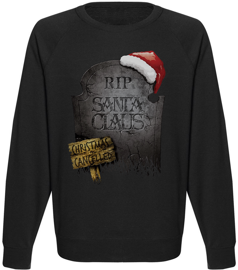 

Мужской свитшот Fat Cat RIP Santa Claus Christmas Cancelled (чёрный)  39900, Мужской свитшот Fat Cat RIP Santa Claus Christmas Cancelled (чёрный) XL 39900