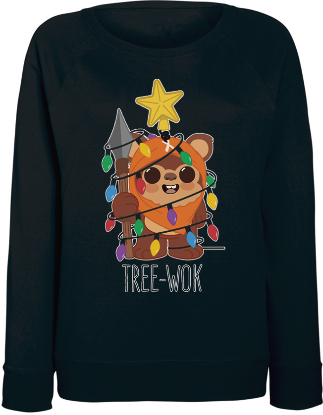 

Женский свитшот Fat Cat Tree-Wok (чёрный)  44180, Женский свитшот Fat Cat Tree-Wok (чёрный) XS 44180